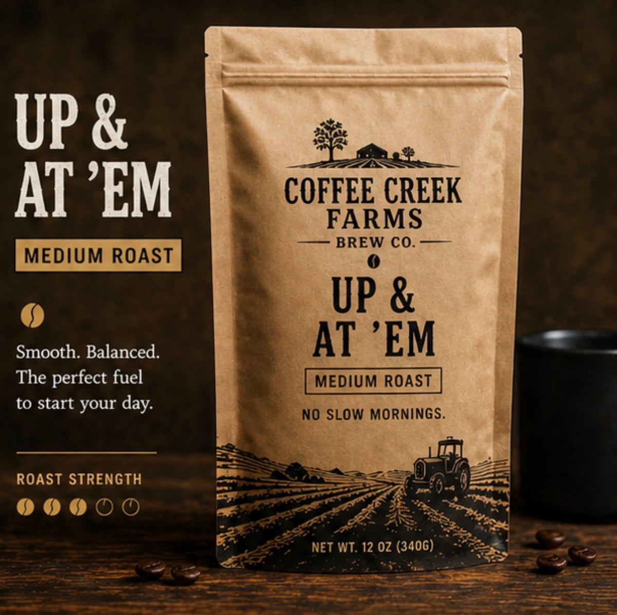 Up & At ‘Em - Medium Roast